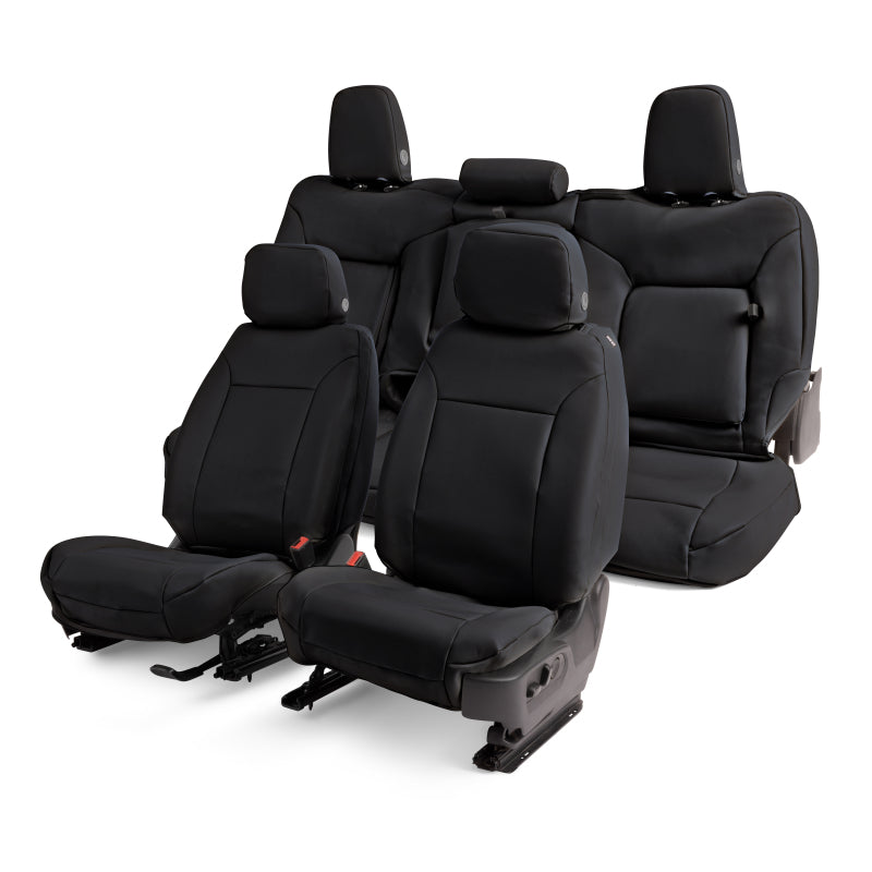 Covercraft 22-24 Jeep Grand Leatherette PrecisionFit Custom Front Row Seat Covers - Black