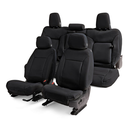 Covercraft 19-23 Ford Ranger Leatherette PrecisionFit Custom Front Row Seat Covers - Black