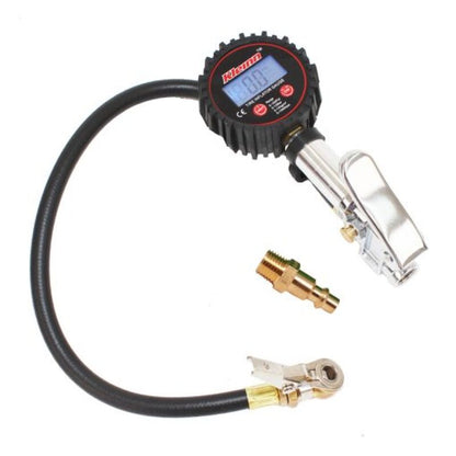 Kleinn Air Horns Kleinn Digital Tire Inflator w/ Gauge/ Bleed Valve/ / Locking Chuck 0-160 PSI