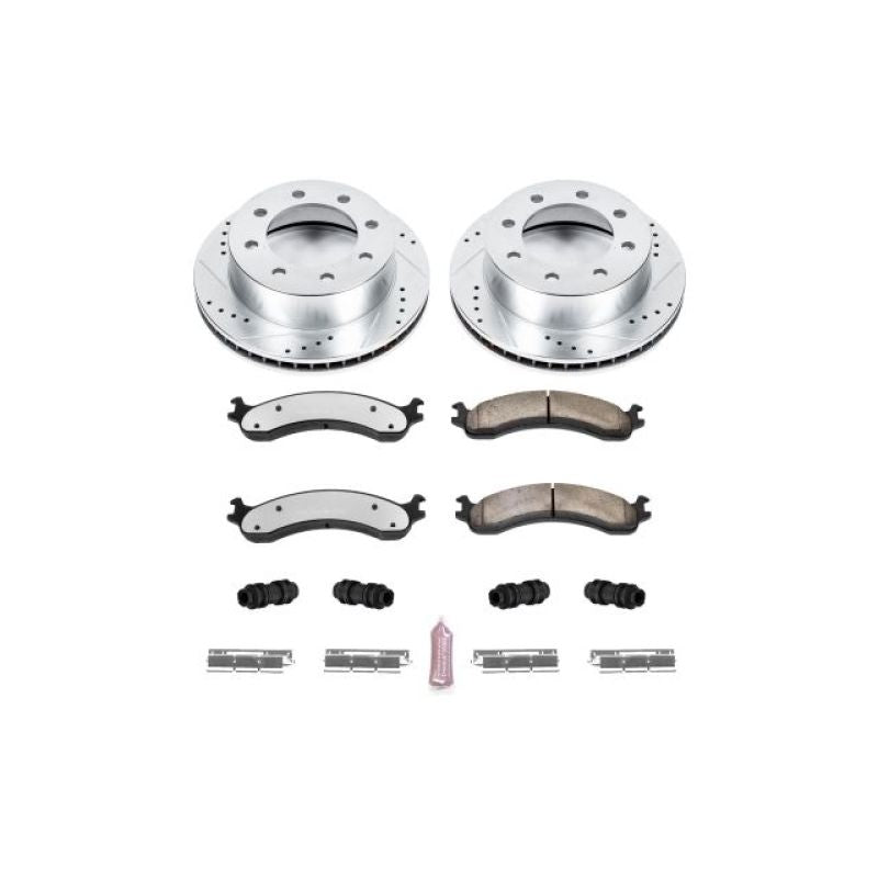 PowerStop Power Stop 00-02 Dodge Ram 2500 Front Z36 Truck & Tow Brake Kit