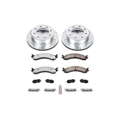 PowerStop Power Stop 00-02 Dodge Ram 2500 Front Z36 Truck & Tow Brake Kit
