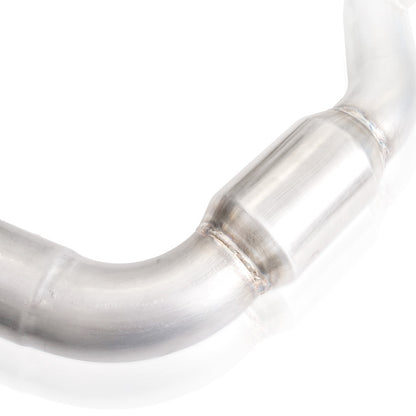 Stainless Works 2019+ Chevrolet Silverado 5.3L Catted Headers 1-7/8in Primaries 3in Leads Y-Pipe