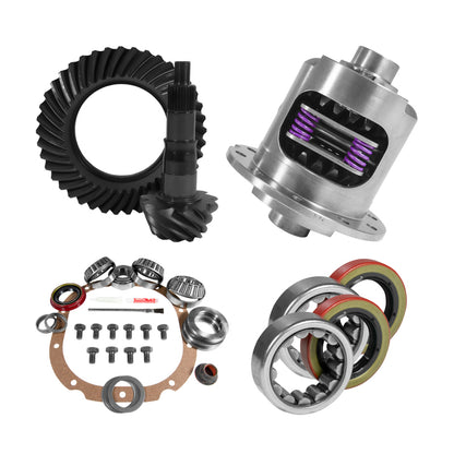Yukon Gear & Axle Yukon 8.8in Ford 4.88 Rear Ring & Pinion Install Kit 31 Spline Positraction 2.53in Axle Bearings