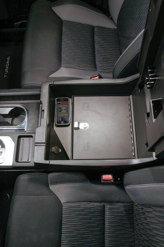 Tuffy Products Tuffy Console Safe W/ Keyed Lock For Toyota Tundra W/ Flow Thru Console