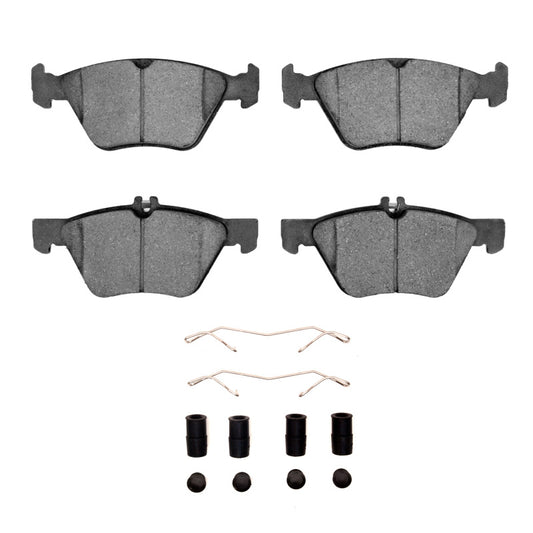 R1 Concepts R1 1996-2008 Chrysler Crossfire Front R1 Semi Met Pads & Hardware Kit