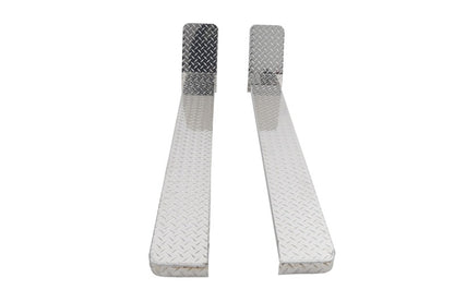 Dee Zee 15-23 Ford F150/Super Duty Running Board Cab Section Brite-Tread Aluminum