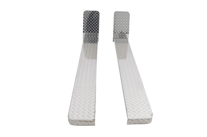 Dee Zee 09-21 Chevrolet/GMC Express/Savana Van Running Board Cab Section Brite-Tread Aluminum
