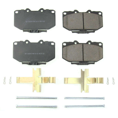 PowerStop Power Stop 89-96 Nissan 300ZX Front Z17 Evolution Ceramic Brake Pads w/Hardware