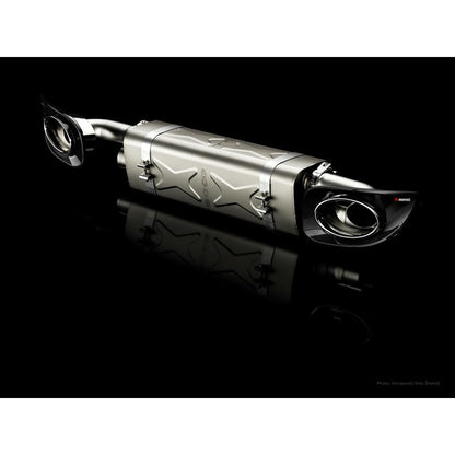 Akrapovic Akrapovic 10-13 Porsche 911 Turbo / Turbo S (997 FL) Slip-On Line (Titanium) w/ Titanium Tips
