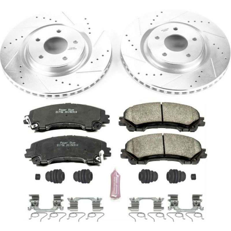 PowerStop Power Stop 14-19 Nissan Rogue Front Z23 Evolution Sport Brake Kit