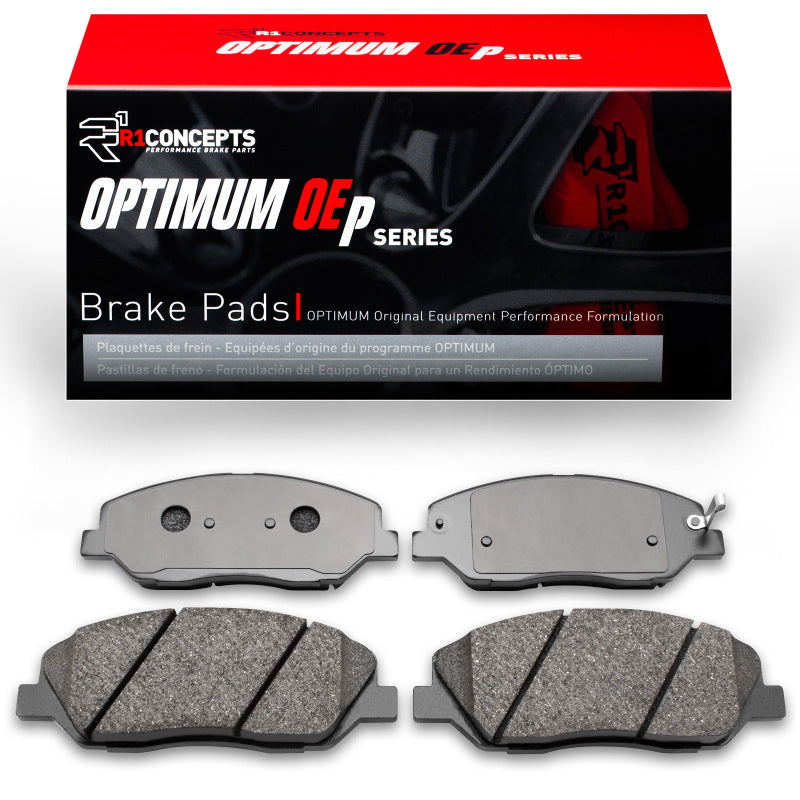 R1 Concepts R1 09-11 Hyundai Genesis Sedan Front Optimum OE Brake Pads