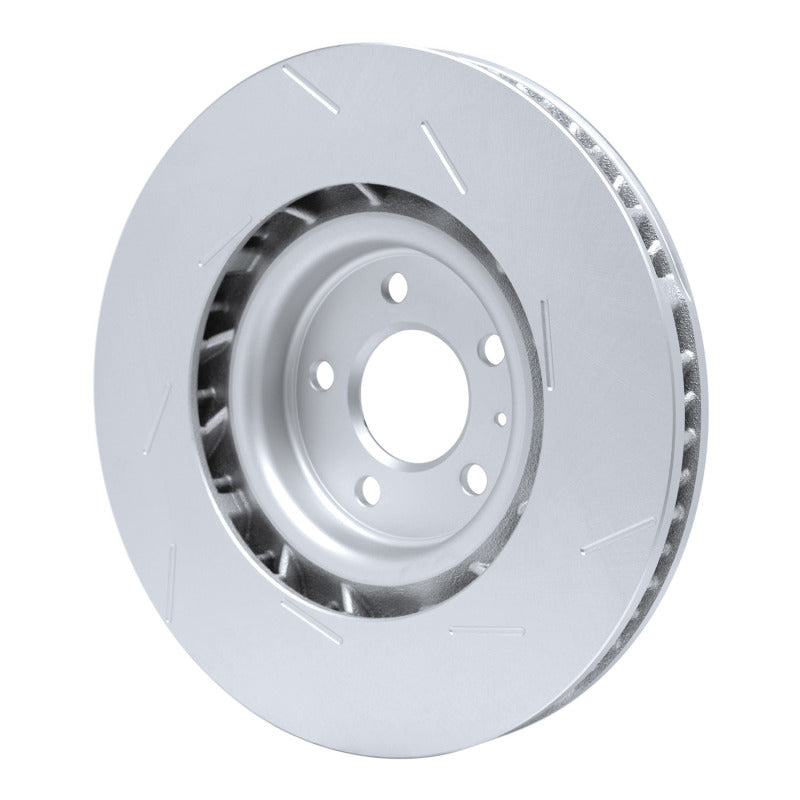 DFC 15-23 Porsche Macan Left Front GeoSPEC Coated Rotor - Slotted