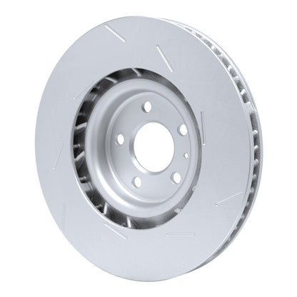 DFC 15-23 Porsche Macan Left Front GeoSPEC Coated Rotor - Slotted