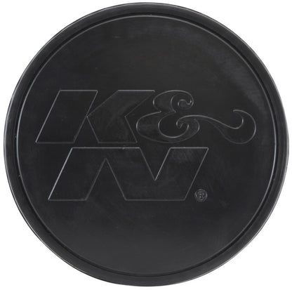 K&N Engineering K&N Universal Rubber Filter-Round Tapered 4in Flange ID x 8in Base OD x 6.625in Top OD x 8in H