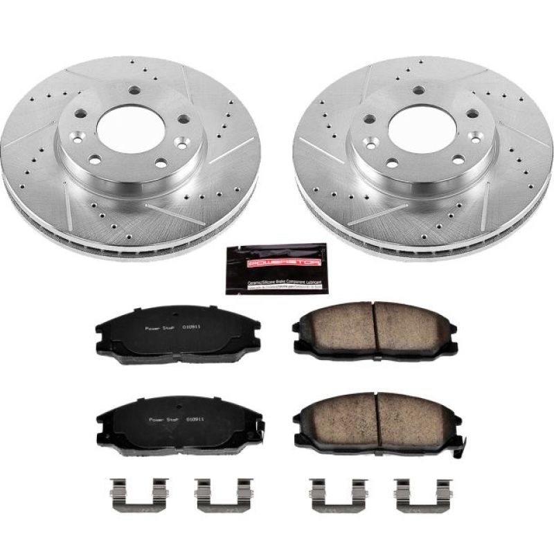 PowerStop Power Stop 04-05 Kia Sedona Front Z23 Evolution Sport Brake Kit