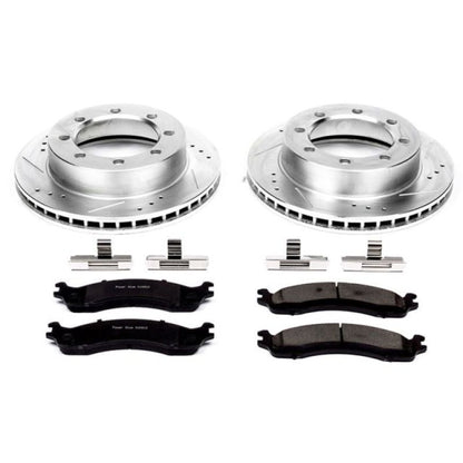 PowerStop Power Stop 95-99 Ford F-250 Front Z23 Evolution Sport Brake Kit