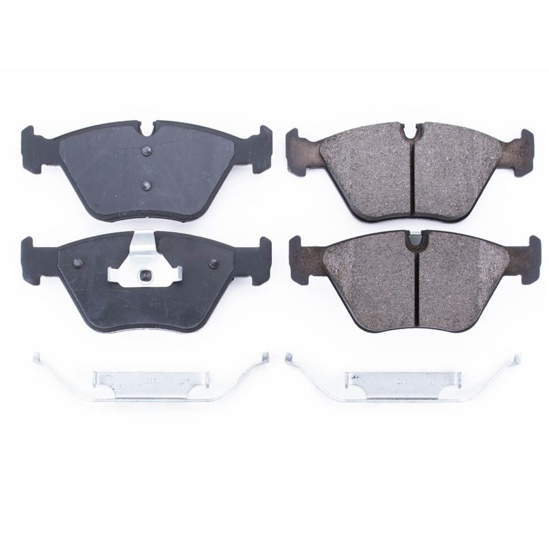 PowerStop Power Stop 01-06 BMW 330Ci Front Z17 Evolution Ceramic Brake Pads w/Hardware