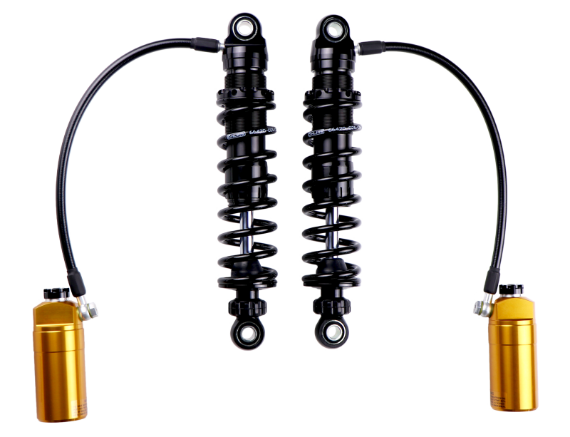 Ohlins Motorcycle USA Ohlins 14-25 Harley FL Touring STX 36 Twin Blackline 12in Stiffer Spring Shocks