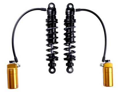 Ohlins Motorcycle USA Ohlins 14-25 Harley FL Touring STX 36 Twin Blackline 12in Stiffer Spring Shocks