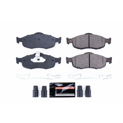 PowerStop Power Stop 95-00 Ford Contour Front Z23 Evolution Sport Brake Pads w/Hardware
