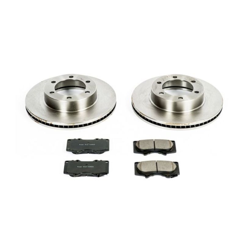 PowerStop Power Stop 01-07 Toyota Sequoia Front Autospecialty Brake Kit