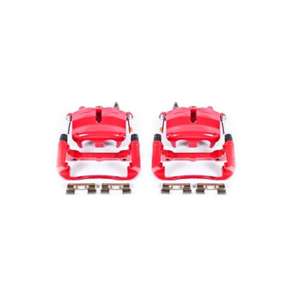 PowerStop Power Stop 04-05 Ford F-150 Front Red Calipers w/Brackets - Pair