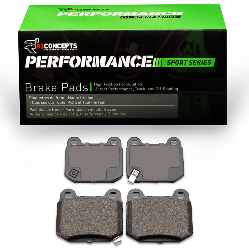 R1 Concepts R1 24-25 Toyota GR86 Rear R1 Performance Sport Pads