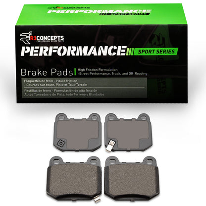 R1 Concepts R1 24-25 Toyota GR86 Rear R1 Performance Sport Pads