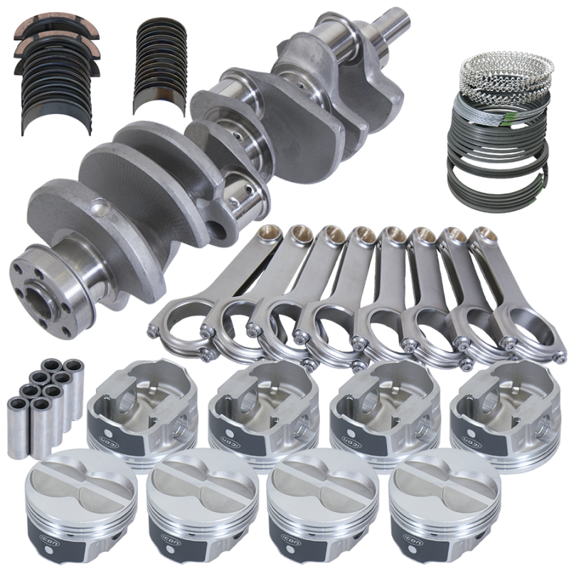 Eagle Ford 351W SVO 4.000in Crank 2.750in Mains 6.200in H-Beam 4.040in Pistons Rotating Assembly