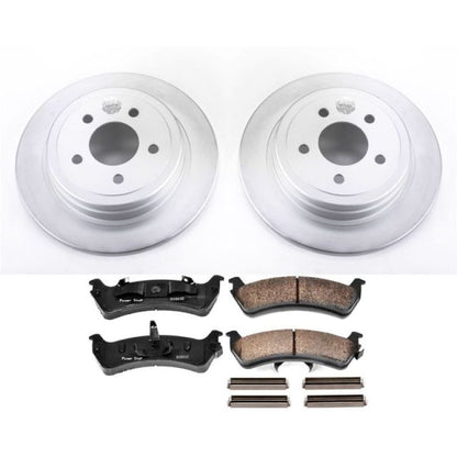 PowerStop Power Stop 2003 Ford Explorer Sport Rear Z17 Evolution Geomet Coated Brake Kit