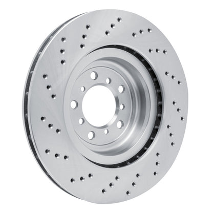 DFC 08-13 BMW M3 Left Front Drilled Brake Rotor