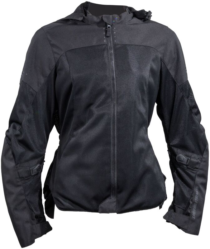 Speed and Strength Starstruck Mesh Jacket Black Womens - XL