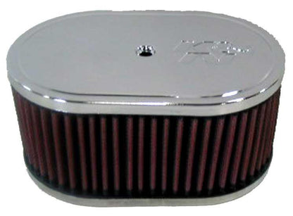 K&N Engineering K&N Custom Oval Race Filter L=7inch W=4inch H=3.25inch