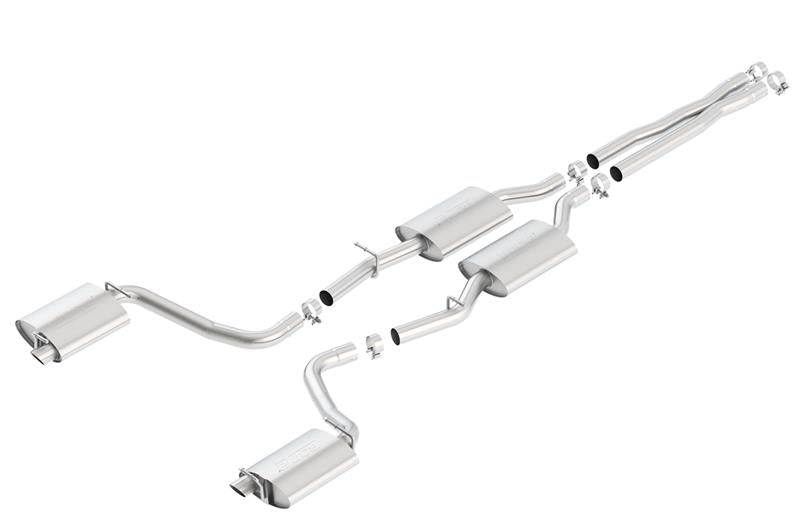 Borla 15-16 Dodge Charger R/T 5.7L No Tip Use Factory Valence Single Split Rear Exit S-Type Exhaust