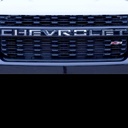 Putco 19-20 Chevy Colorado - Grille Letters - Stainless Steel Chevrolet Letters