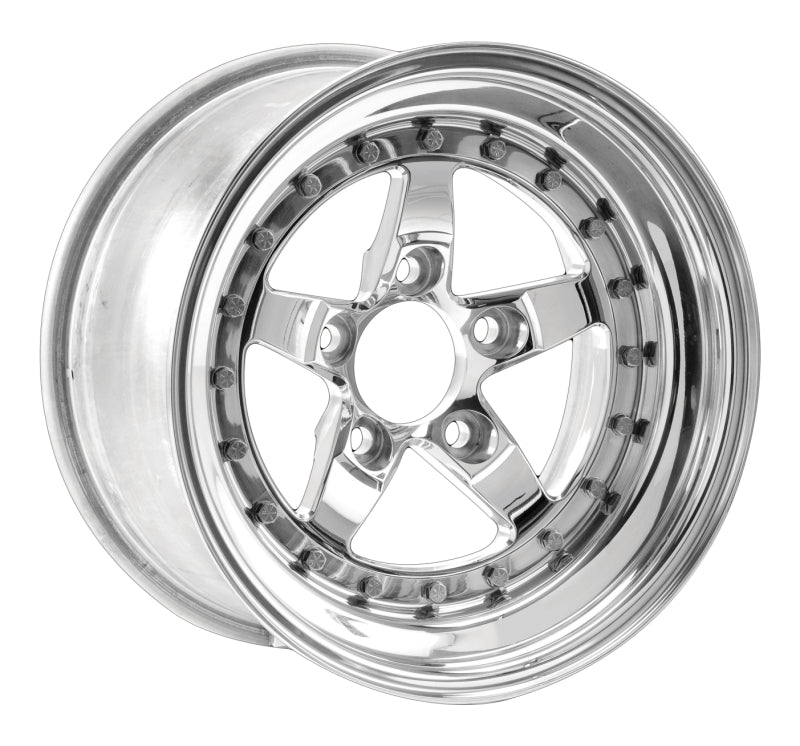Weld Weldstar 15x8 / 5x4.75 BP / 5.5in BS Polished Wheel - Non-Beadlock