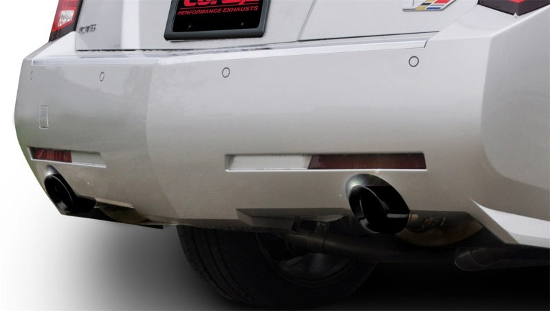 CORSA Performance Corsa 2011-2014 Cadillac CTS Wagon V 6.2L V8 Black Sport Axle-Back Exhaust