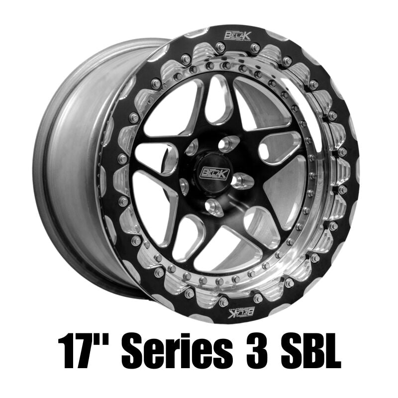 Belak Wheels Belak 17x9.5 / 6.25in BS / 6x135mm BP / High Pad / Series 3 - Non-Beadlock Wheel