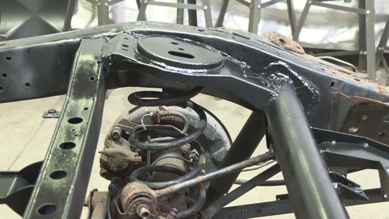 RustBuster Rust Buster FJ Cruiser & 4Runner Rear Upper Coil Spring Bucket & Shock Mount - Right