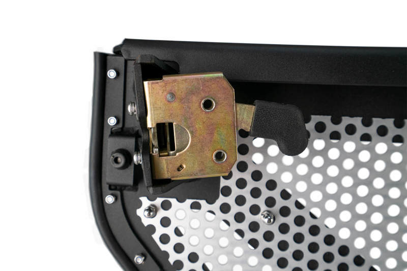 DV8 Offroad DV8 18-22 Jeep 4 Door JL/JT Aluminum Half Doors with Perforated Mesh Rear