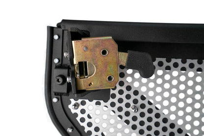 DV8 Offroad DV8 18-22 Jeep 4 Door JL/JT Aluminum Half Doors with Perforated Mesh Rear