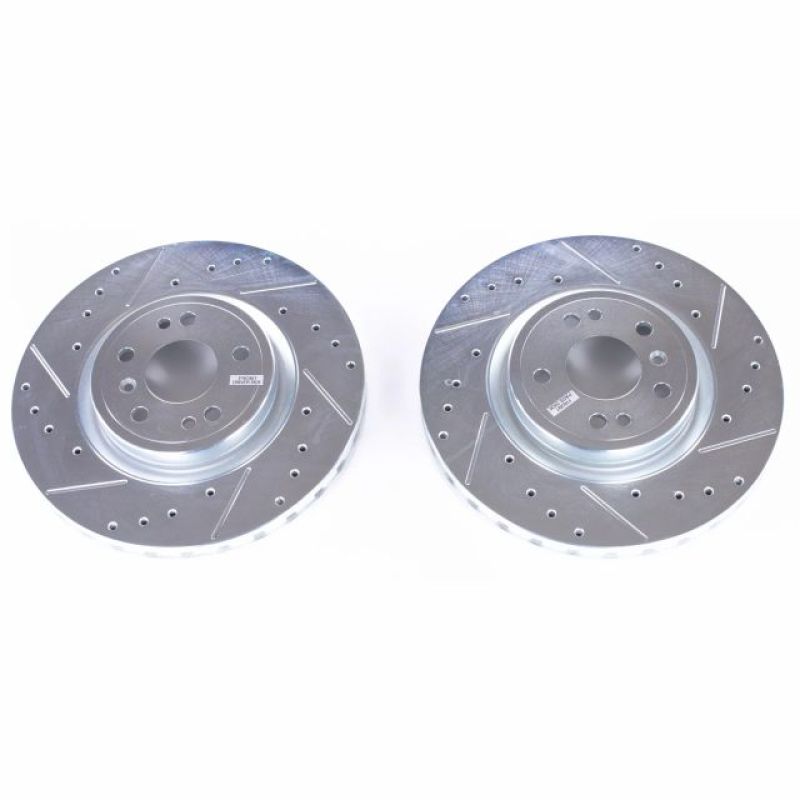 PowerStop Power Stop 2018 Mercedes-Benz GLE350 Front Evolution Drilled & Slotted Rotors - Pair