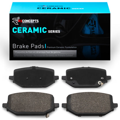 R1 Concepts R1 22-26 Honda Passport Rear Ceramic Brake Pads