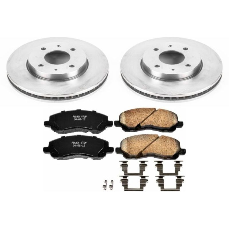 PowerStop Power Stop 2004 Mitsubishi Lancer Front Autospecialty Brake Kit