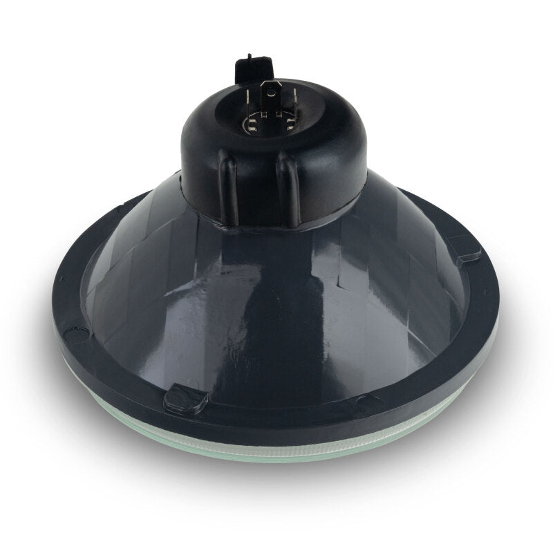 ORACLE Lighting Oracle 7in Sealed Beam Glass Lens Headlight  Non-Halo-Compatible with H4 LED Bulbs