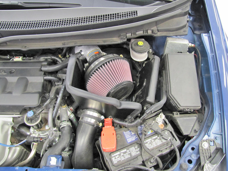 K&N Engineering K&N 12-13 Honda Civic 1.8L L4 Silver Typhoon Intake