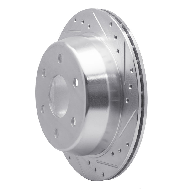 R1 Concepts R1 99-07 Chevrolet ASTRO Rear Right Drilled & Slotted Silver Brake Rotor