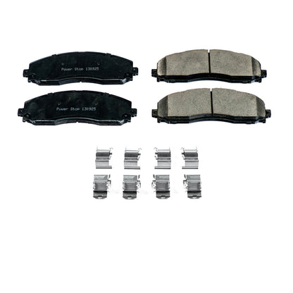 PowerStop Power Stop 13-19 Ford F-250 Super Duty Rear Z17 Evolution Ceramic Brake Pads w/Hardware