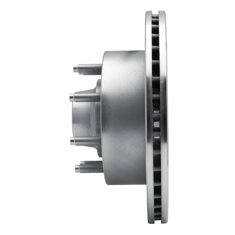R1 Concepts R1 95-07 Ford E-350 Econoline Front Left Drilled & Slotted Silver Brake Rotor