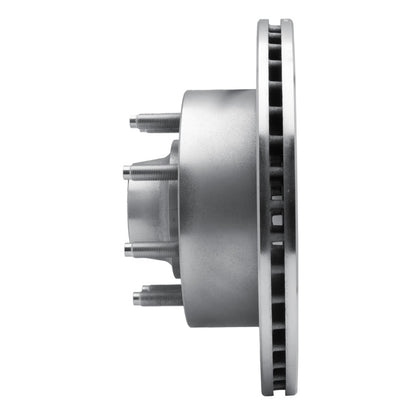 R1 Concepts R1 95-07 Ford E-350 Econoline Front Left Drilled & Slotted Silver Brake Rotor